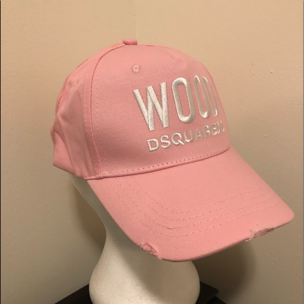 WOOD DSQUARED2 Pink Cap